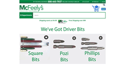 Desktop Screenshot of mcfeelys.com